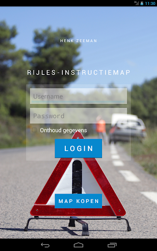 Rijles-instructiemapp