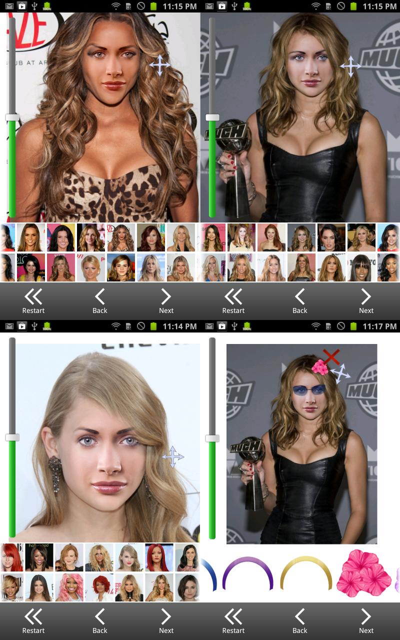 Android application HairMixer Premium screenshort