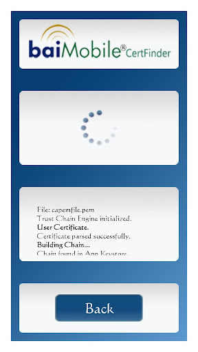 baiMobile® CertFinder Android