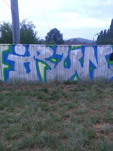 Waramanga Fence Graffiti
