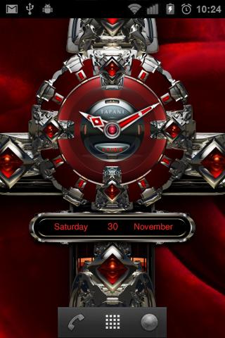RUBIN Luxury Clock Widget Screen 2