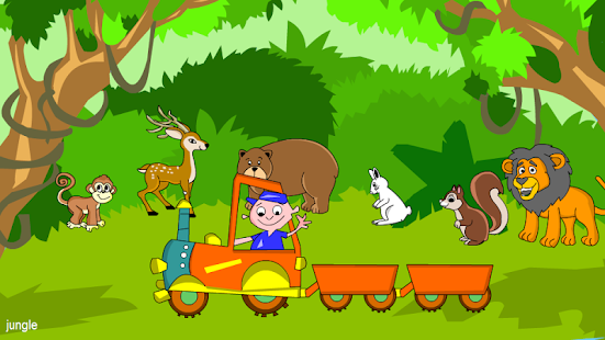 Kids Animal Game-Zoo TrainFULL Screenshots 4