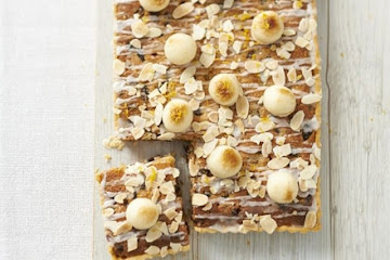 Simnel cherry tart