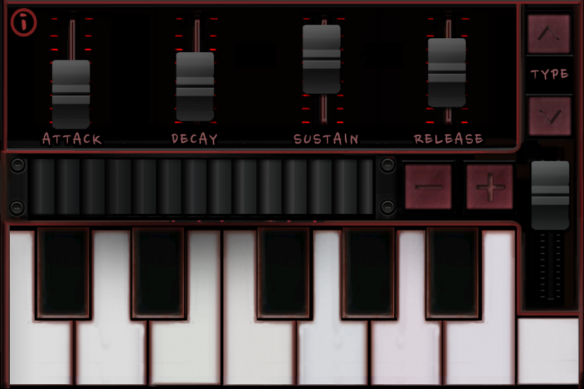 EDKeyz - Dance Music Synth Screen 2