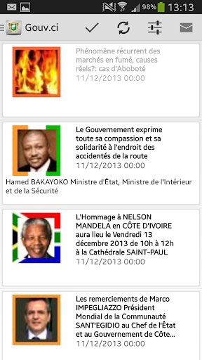 【免費通訊App】Gouvernement de Côte d'Ivoire-APP點子