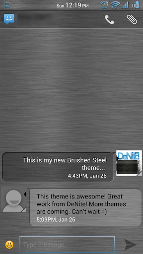 【免費個人化App】Brushed Steel CM11/AOKP Theme-APP點子