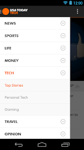  USA TODAY: miniatura de captura de pantalla  