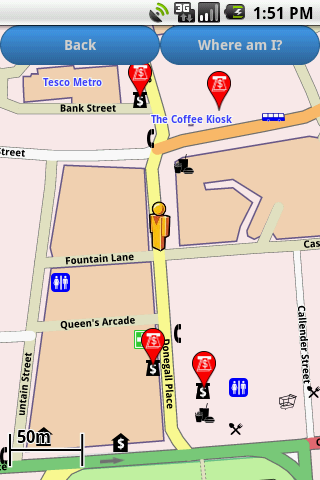 Belfast Amenities Map Screen 2
