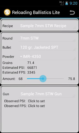 【免費運動App】7mm STW Ballistics Data-APP點子