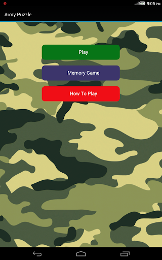 army puzzle games