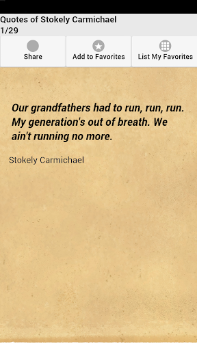 Quotes of Stokely Carmichael