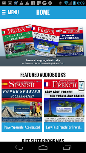 Foreign Language Audiobooks