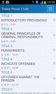 Download Texas Penal Code APK for Android