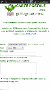 Free Carte Postale perso à gratter APK