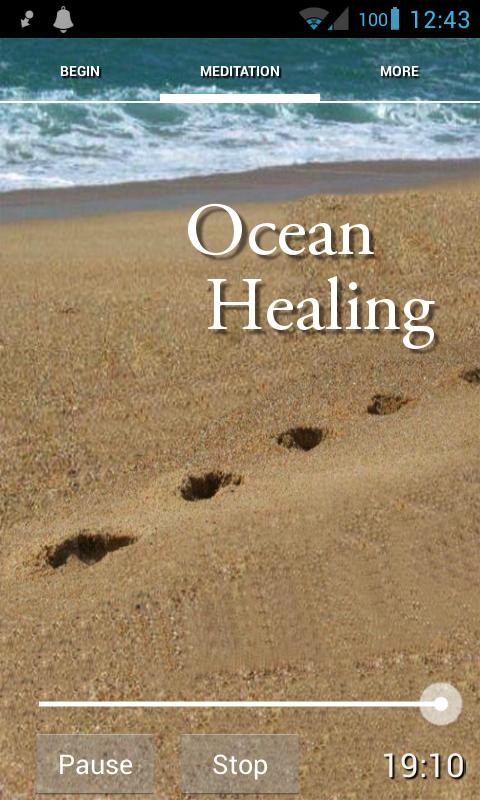 Android application Let Go &amp; Let God (Ocean) screenshort