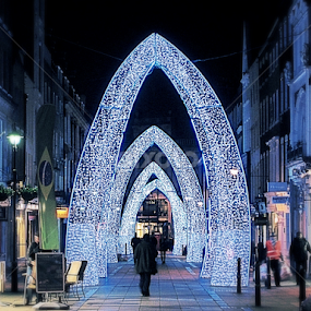 Christmas in London by Žaklina Šupica - City,  Street & Park Street Scenes