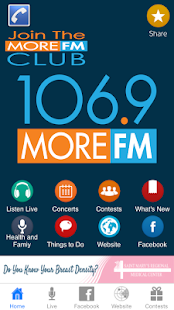 Download 106.9 MoreFM APK for Android