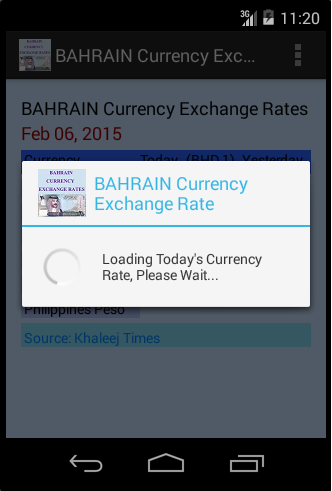 BAHRAIN Currency Exchange Rate