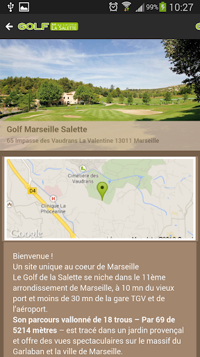 【免費旅遊App】Golf Marseille Salette-APP點子