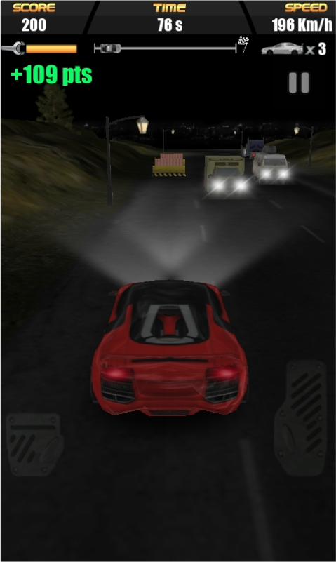 MORTAL Racing 3D Screen 2