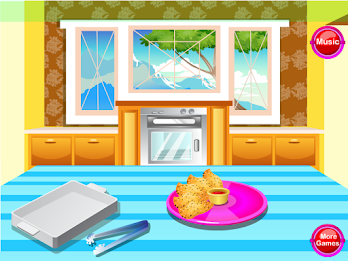 Baked chicken cooking poster 6