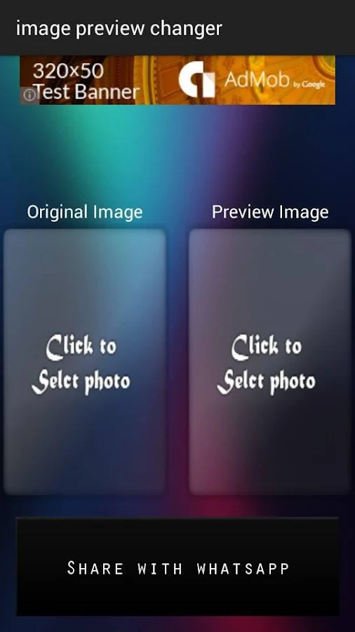    Image preview changer- screenshot  