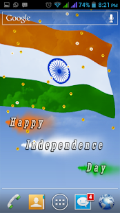Salute To Flag Of India HD LWP