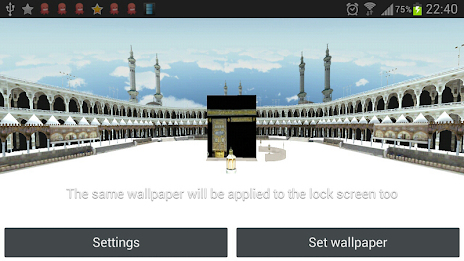 Magnificent Kaaba 3D LWP poster 4