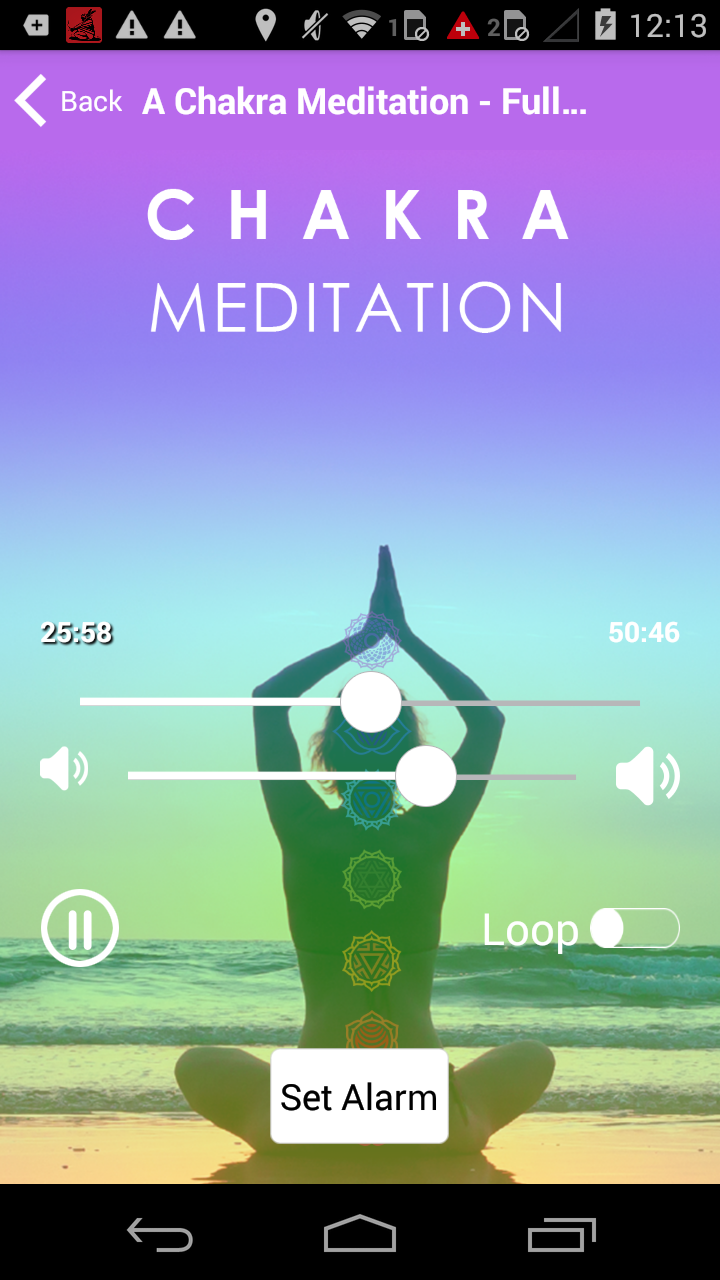 Chakra Healing Meditation Screen 3