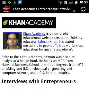 Entrepreneur Video Interviews Screenshots 1