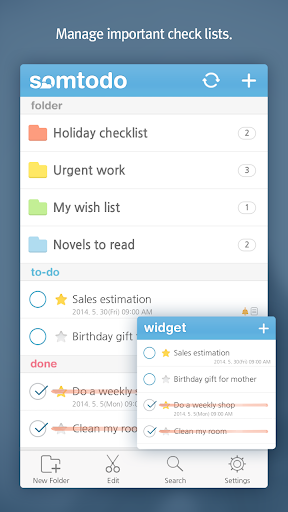 SomTodo - Task To-do widget