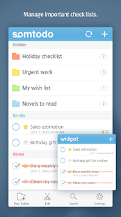  SomTodo - Task/To-do widget: miniatura de captura de pantalla  