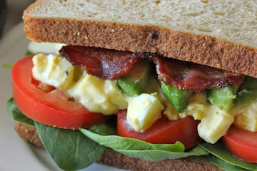 Egg Salad BLTA Sandwich