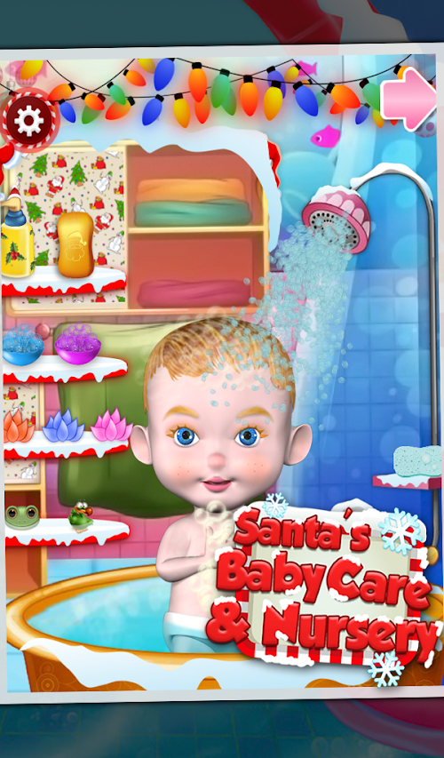 Android application Santa Baby Care Nursery Lite screenshort