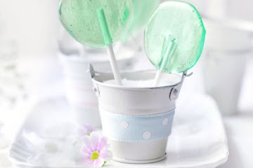 Peppermint lollipops