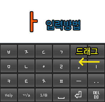 쉬운 한글입력 송글 한글 키보드