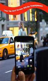 Transparent Wallpaper Camera poster 1