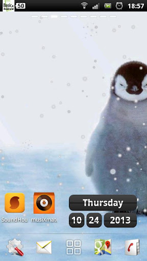 cute penguin live wallpaper