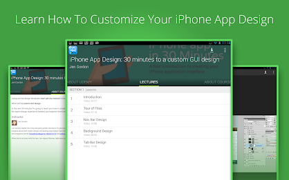 Learn iphone apps design poster 4
