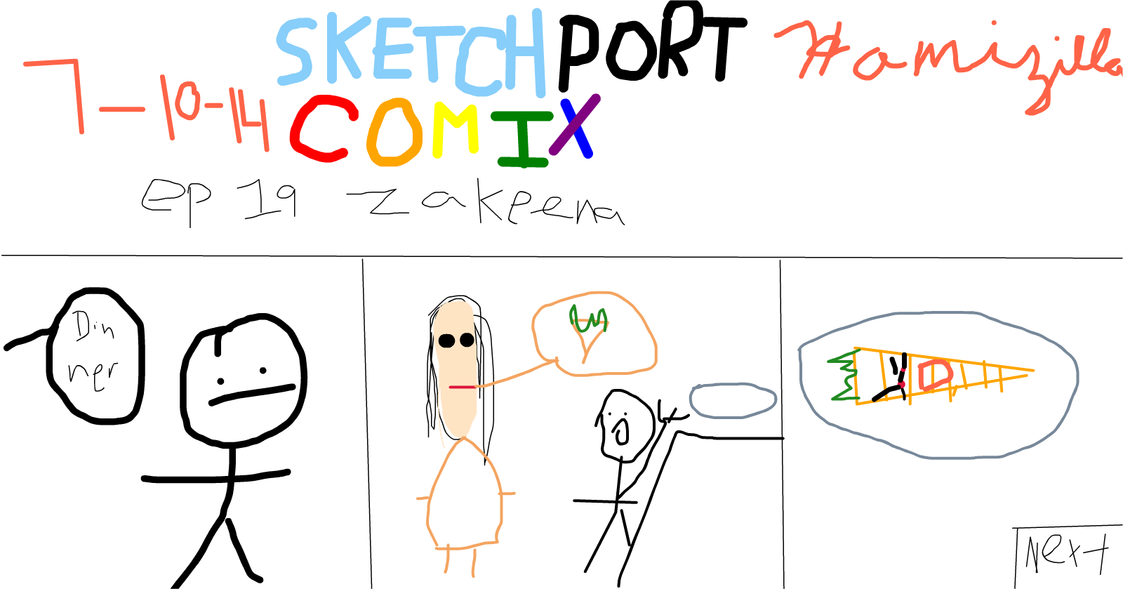 Sketchport Comix: Episode 19 Zakeena