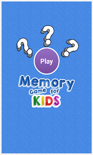 Kids Memory Game for Education