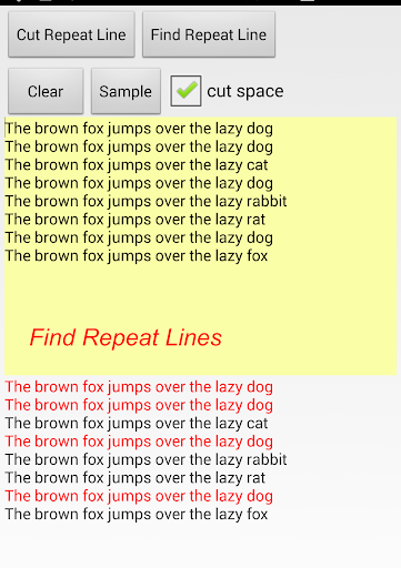 【免費生產應用App】Find Repeat Lines-APP點子
