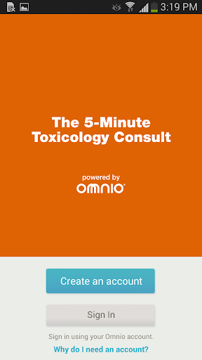 5 Minute Toxicology Consult