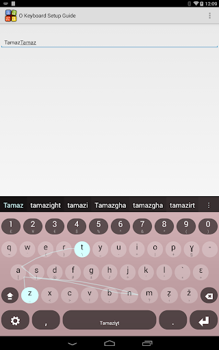 Tamazight Keyboard plugin