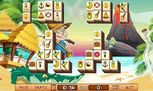 Robinson Mahjong - screenshot thumbnail