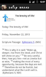   Christian Devotional Manna- screenshot thumbnail   