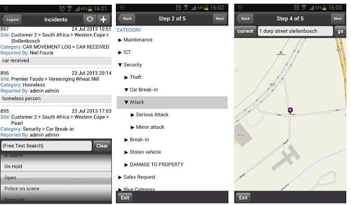 Incident Desk Smart Phone App