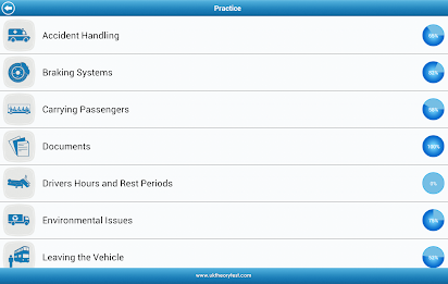 UK PCV Theory Test poster 10