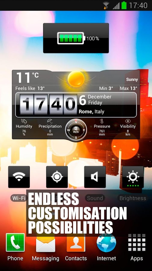 Widgets by Pimp Your Screen - screenshot