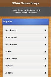NOAA Ocean Buoys screenshot for Android